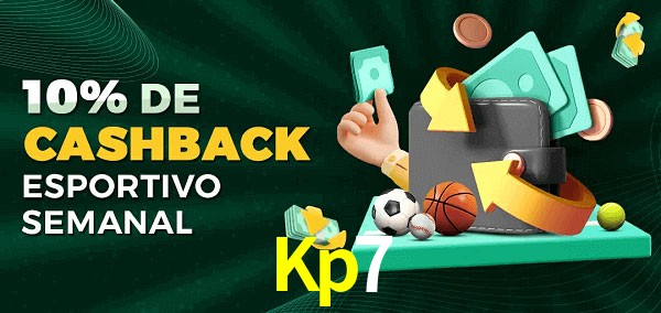 10% de bônus de cashback na Kp7